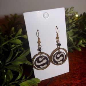 Handmade African Earrings! 100% of profits made are donated.